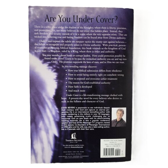 Under Cover: The Promise of Protection Under His Authority 2001 by John Bevere - Picture 8 of 8